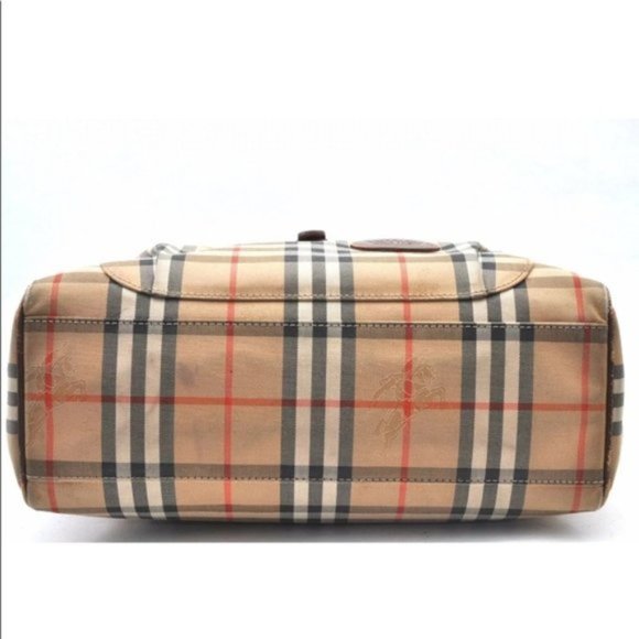 Authentic Burberrys Nova Check Canvas Bag - Picture 12 of 13